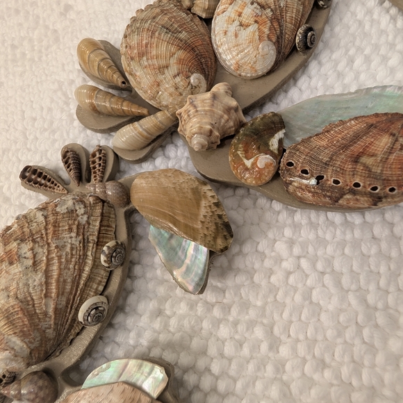 Decorative Handmade Shell Crab Wall Ornaments - Picture 5 of 5